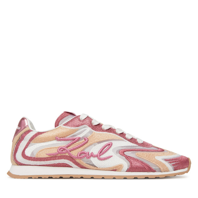 Sneakersy KARL LAGERFELD Venus KL65925 Różowy - kobiece
