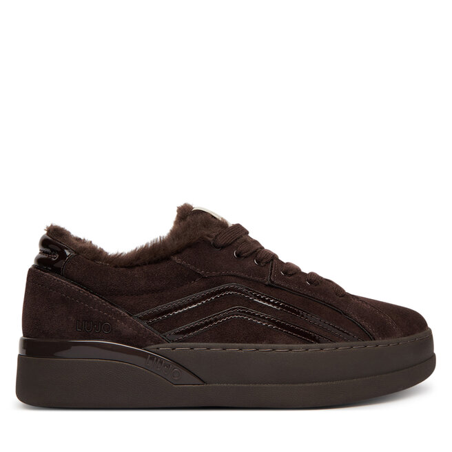 Sneakersy Liu Jo Lena 02 BF6027 PX957 Brązowy - kobiece