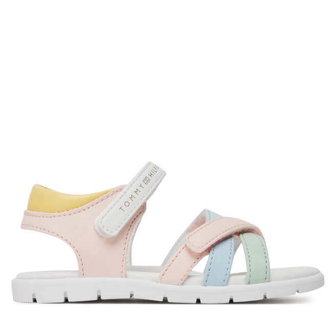 Sandały Tommy Hilfiger T1A2-33772-0326Y S Kolorowy - dziewczęce