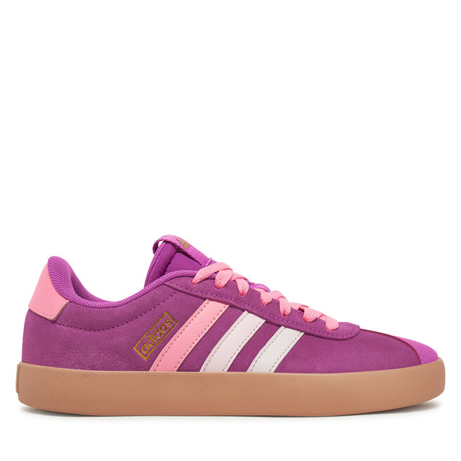 Sneakersy adidas VL Court 3.0 JP5352 Różowy - kobiece