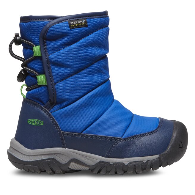 Śniegowce Keen Puffrider Wp 1028021-10 Niebieski - chłopięce