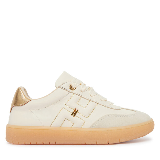 Sneakersy Elisabetta Franchi F4A9-E0510-1877 Beżowy - dziewczęce