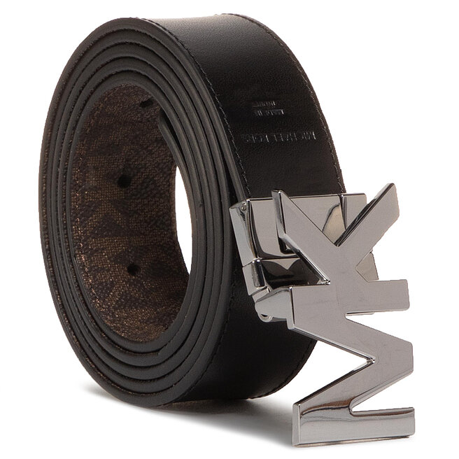 Pasek Damski MICHAEL Michael Kors 34mm Ctfr Mk Buckle Belt 39H9LBLY1U Brązowy -