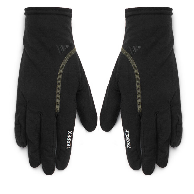 Rękawiczki adidas Terrex Merino Wool Gloves KG7551 Czarny - kobiece