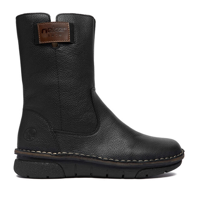 Botki Rieker CEO-73350-00 Czarny - kobiece