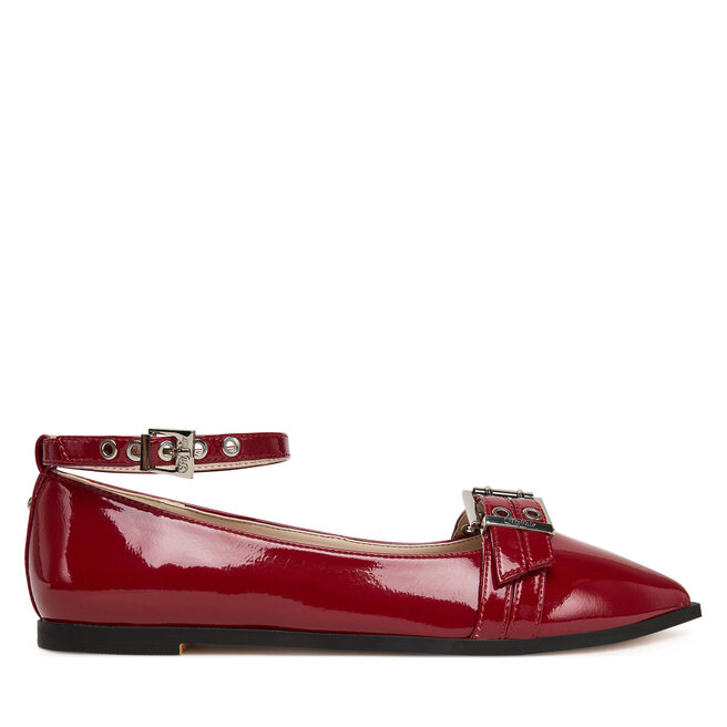 Baleriny Buffalo Marly Ankle 1621027 Czerwony -