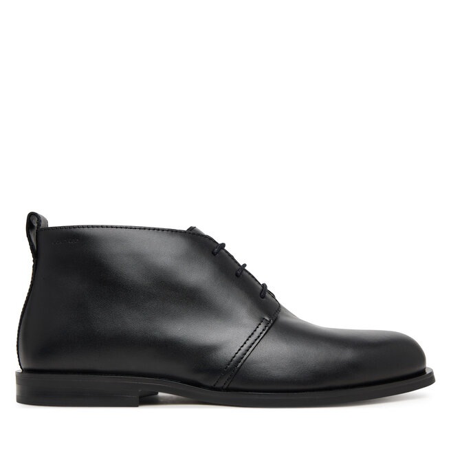 Trzewiki Calvin Klein Ess Rubber Desert Boot Lth HM0HM01979 Czarny - męskie