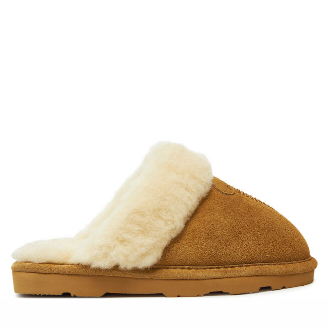 Kapcie Bearpaw Loki II 671W Beżowy - kobiece
