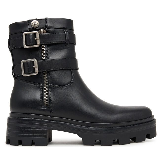 Botki Guess FLFLYN ELE10 Czarny - kobiece
