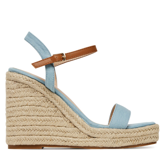 Espadryle DeeZee LWSB42-2 Niebieski - kobiece