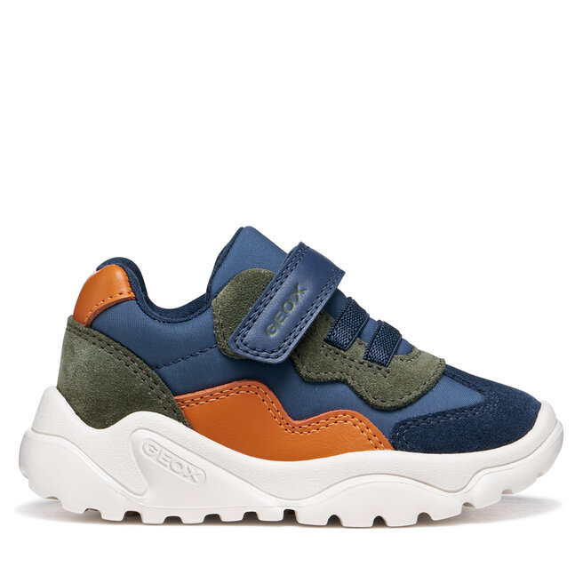Sneakersy Geox B Ciufciuf Boy B455RB 0FU22 CB42T S Granatowy - chłopięce