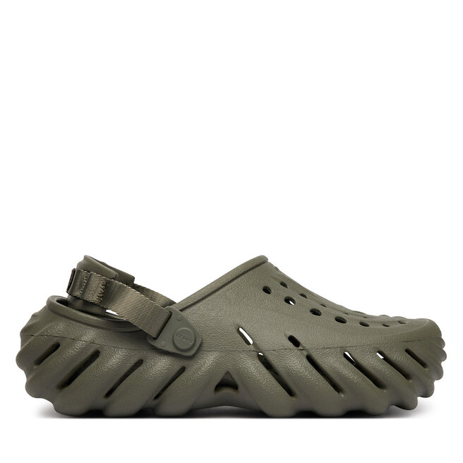 Klapki Crocs Echo Clog 207937 Zielony -