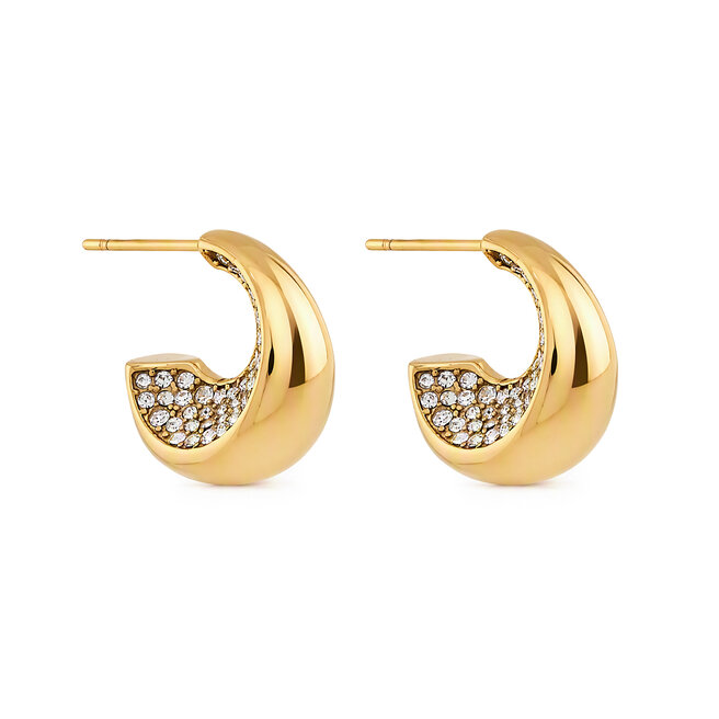 Kolczyki Guess JUBE06 249JW Złoty -