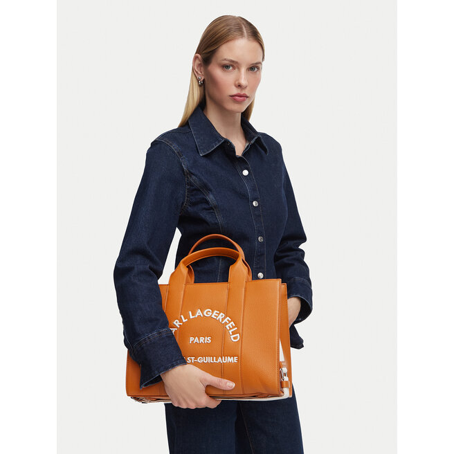 Torebka KARL LAGERFELD B1W30041 Pomarańczowy -