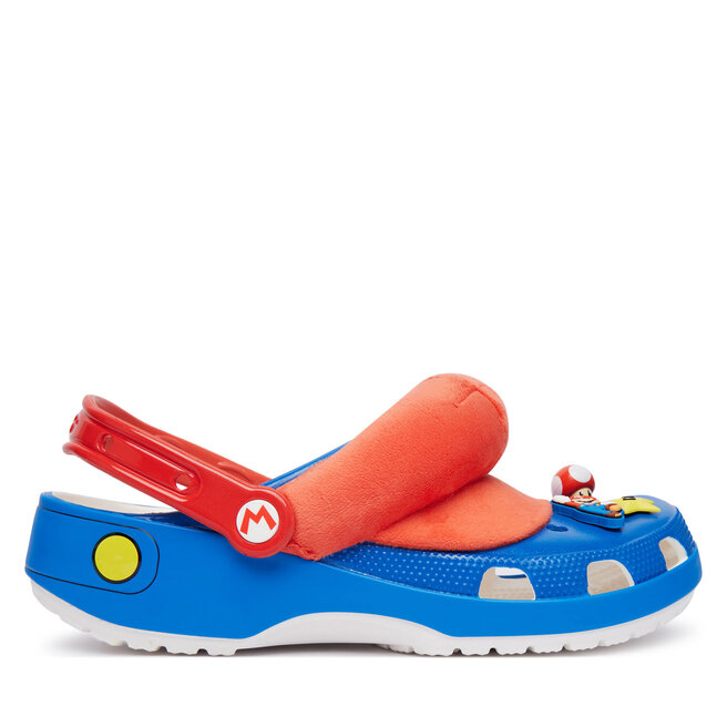 Klapki Crocs Mario Classic Clog 212134 Niebieski -