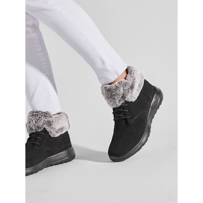 Trzewiki Skechers On The Go Joy 144042/BKGY Czarny - kobiece
