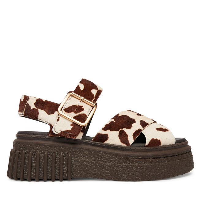 Sandały Clarks Evamar Wish 26185891 Brązowy - kobiece