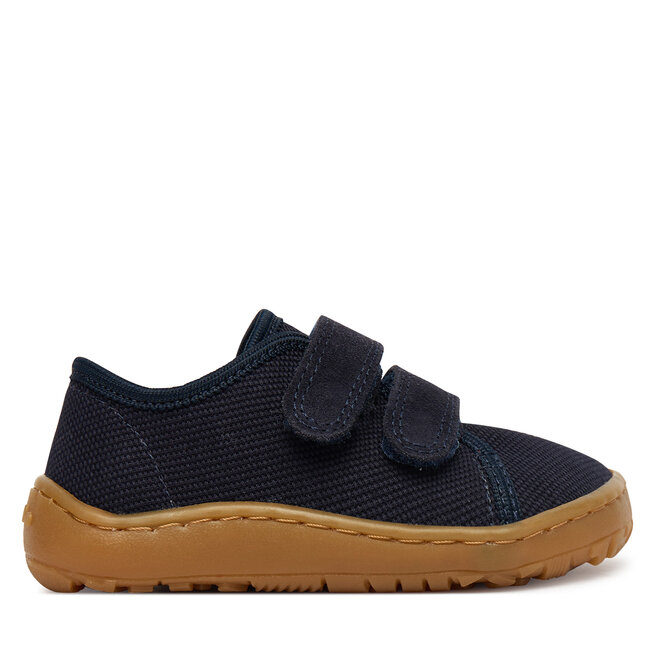 Kapcie Froddo Barefoot Canvas G1700440-2 M Granatowy - chłopięce