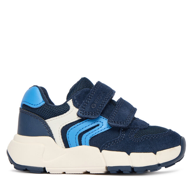 Sneakersy Geox B Flexyper Mini Boy B656GC 01422 CF44D M Granatowy - chłopięce