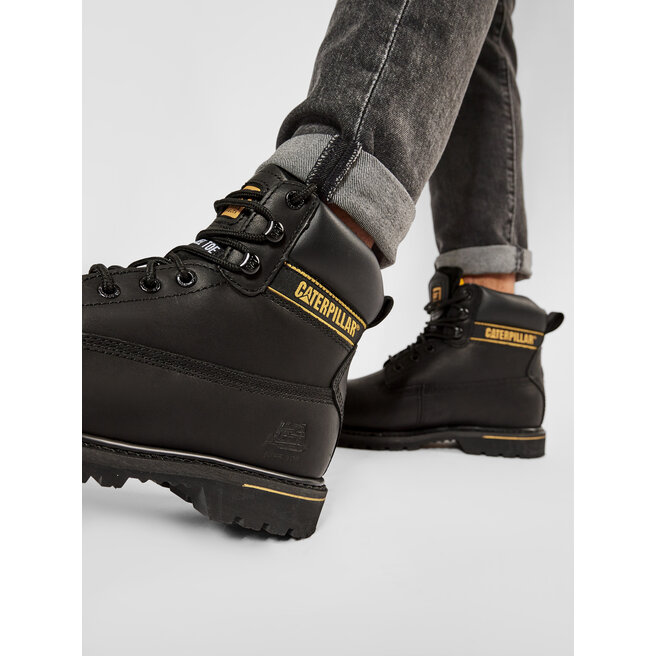 Trapery CAT Footwear Holton St P708030 Czarny - męskie