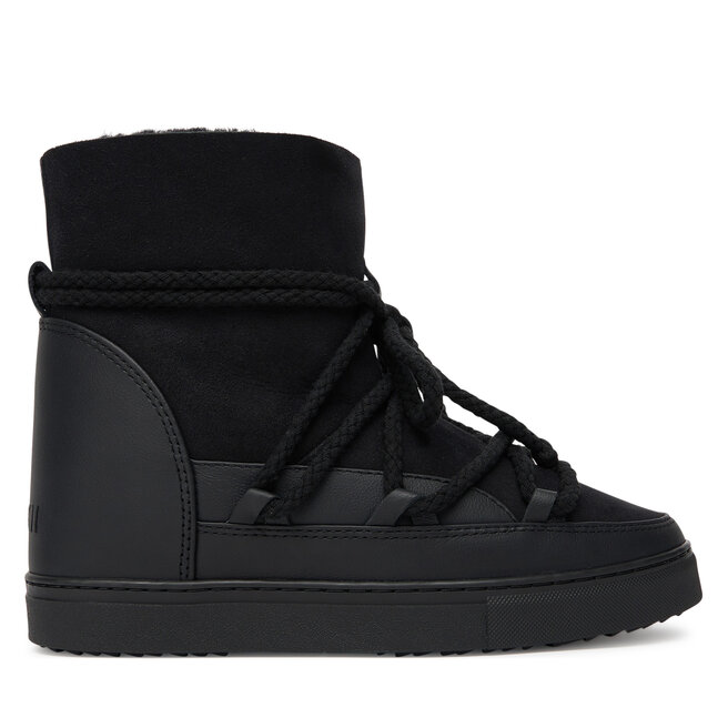 Śniegowce Inuikii Classic Wedge 1001.004.0042 Czarny - kobiece