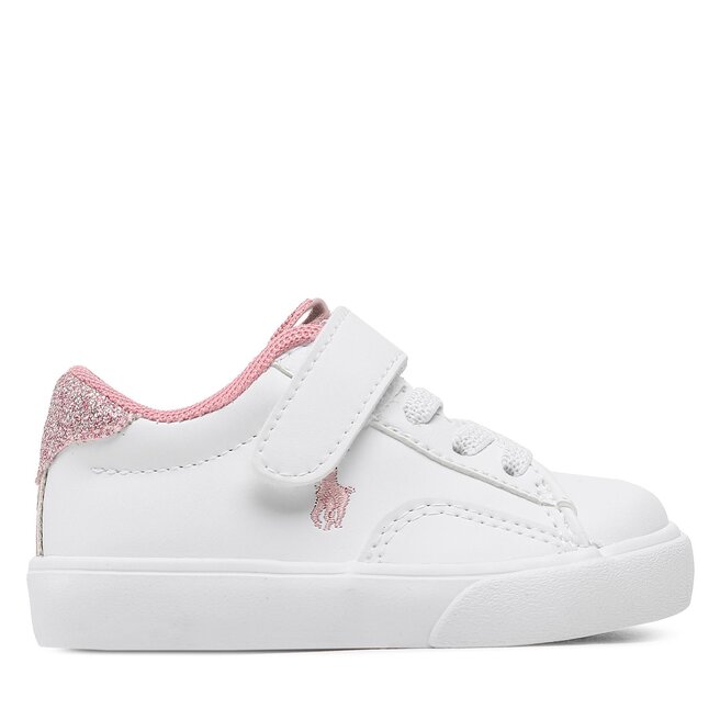 Sneakersy Polo Ralph Lauren Theron V Ps RF104102 Biały - dziewczęce