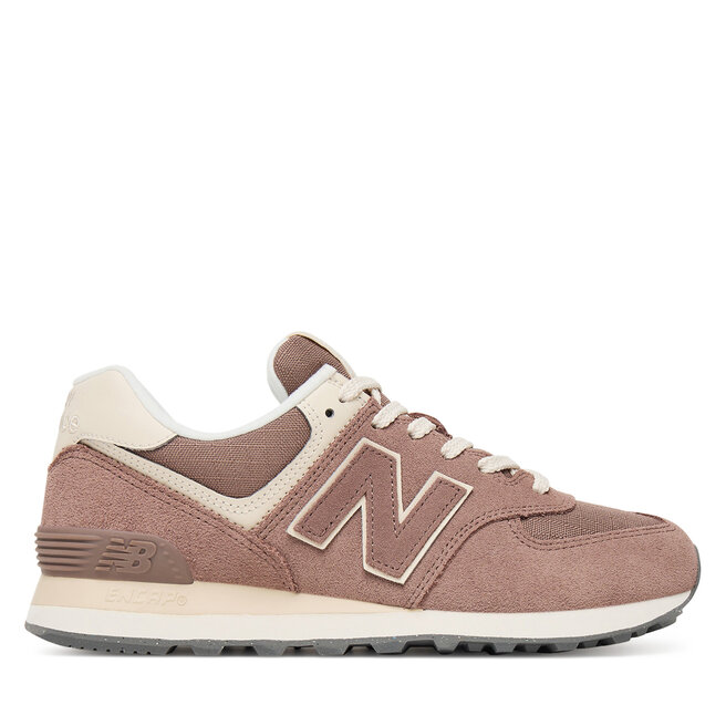 Sneakersy New Balance WL574RTS Brązowy - kobiece
