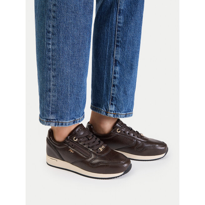 Sneakersy MEXX CEO-MI001006563W Brązowy - kobiece