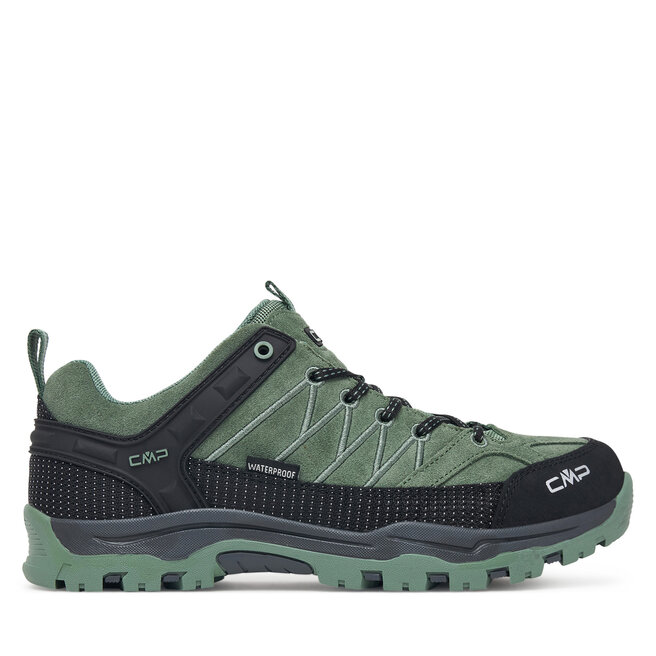 Trekkingi CMP Rigel Low Wp 3Q13244J Zielony - dziecięce