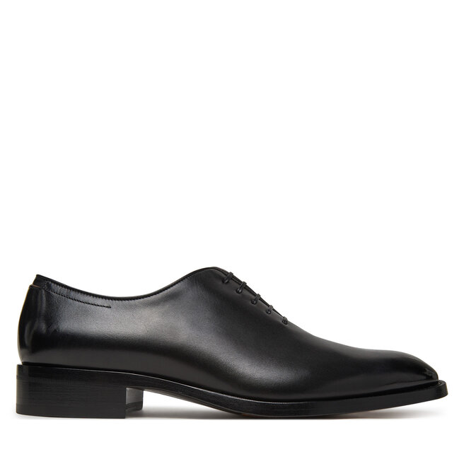 Półbuty BOSS Rill Oxfr Ltp 50534364 Czarny - męskie