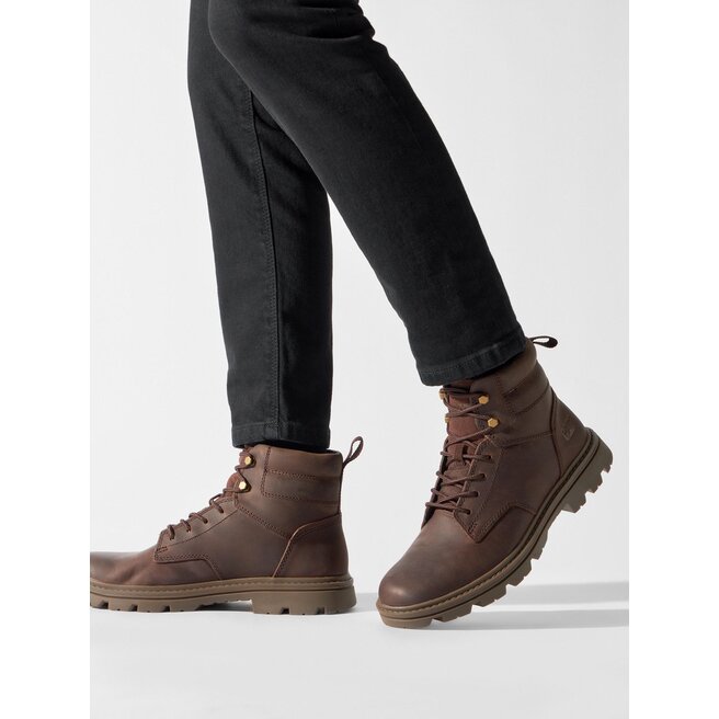 Trapery CAT Footwear Practitioner Mid P725843 Brązowy - męskie