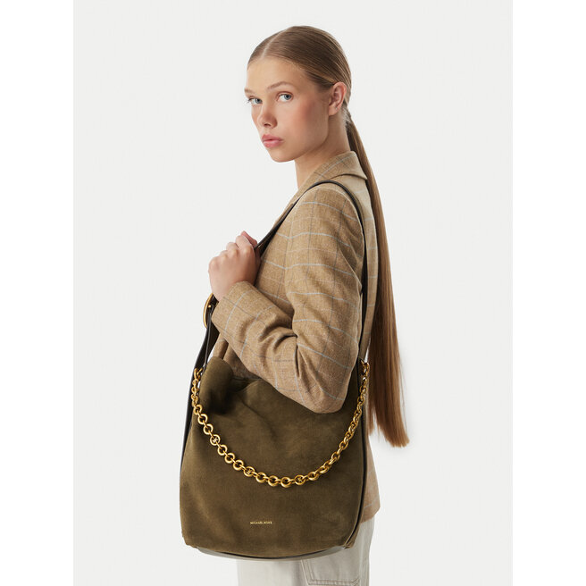 Torebka MICHAEL Michael Kors 30T6AUEM8S Zielony -