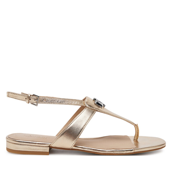 Sandały LAUREN RALPH LAUREN Everley 802970532001 Złoty - kobiece