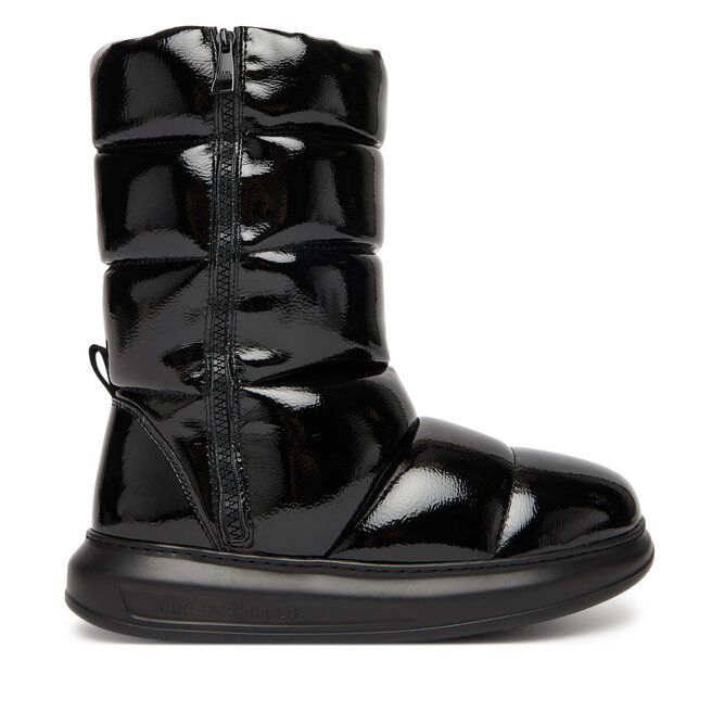 Śniegowce KARL LAGERFELD Kapri Kosi KL44573A Czarny - kobiece