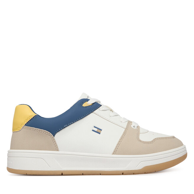 Sneakersy Tommy Hilfiger T3X9-34362-1269Y913 S Biały - chłopięce