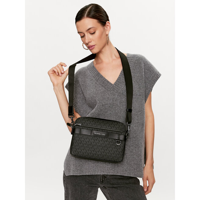 Saszetka Michael Kors Hudson 33F3LHDC5B Czarny -