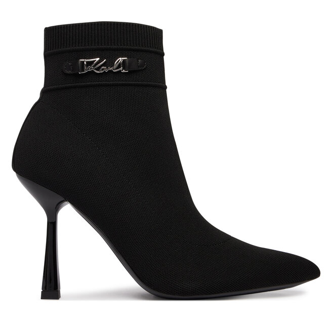 Botki KARL LAGERFELD Pandara KL31346A Czarny - kobiece