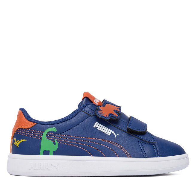 Sneakersy Puma Puma Smash 3.0 Dino V PS 405636 02 Granatowy - chłopięce