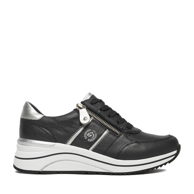 Sneakersy Remonte D0T04-14 Czarny - kobiece