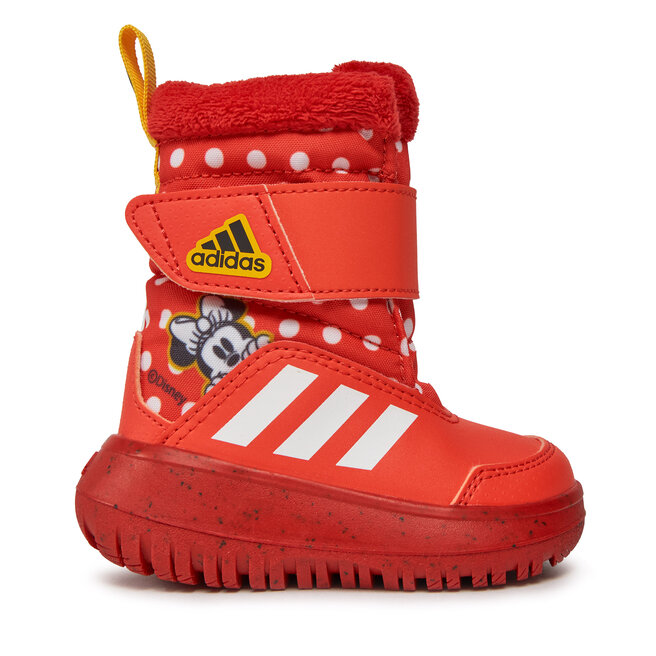 Śniegowce adidas Winterplay x Disney Shoes Kids IG7191 Czerwony - dziewczęce