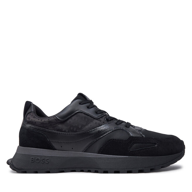 Sneakersy Boss Jonah 50536496 10254583 01 Czarny - męskie