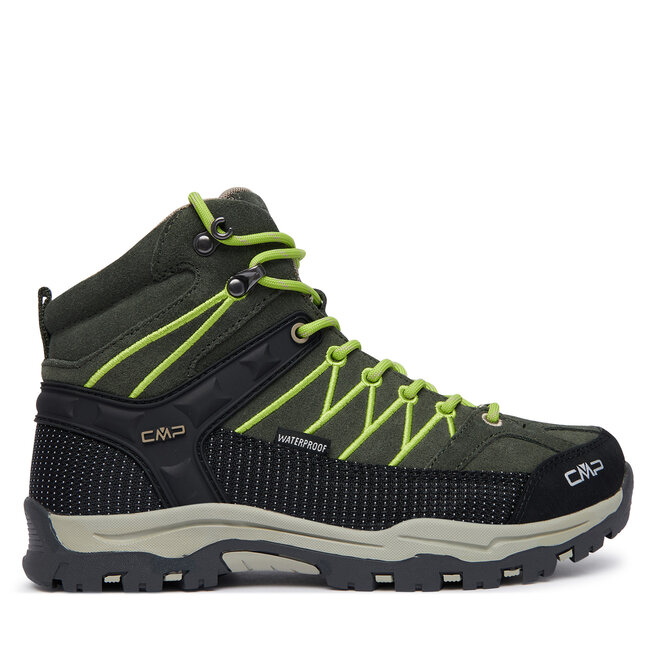 Trekkingi CMP Rigel Mid Wp 3Q12944J Zielony - dziecięce