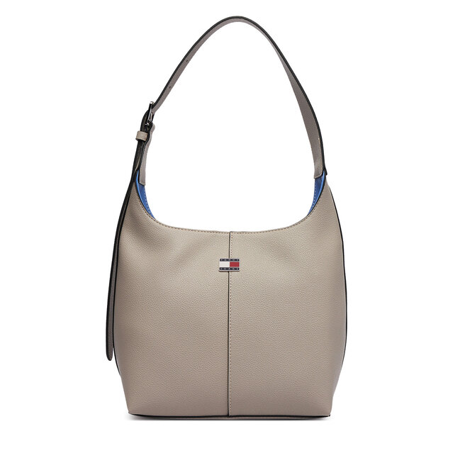 Torebka Tommy Jeans Tjw City Bucket AW0AW19062 Beżowy jasny -