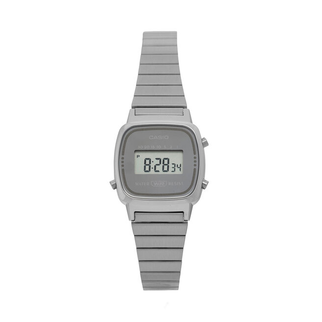 Zegarek Casio Vintage LA670WES-7AEF Srebrny -