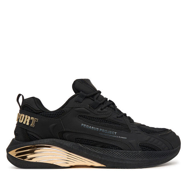 Sneakersy Plein Sport Pegasus Project SAFS USC0935 STE003N Czarny - męskie