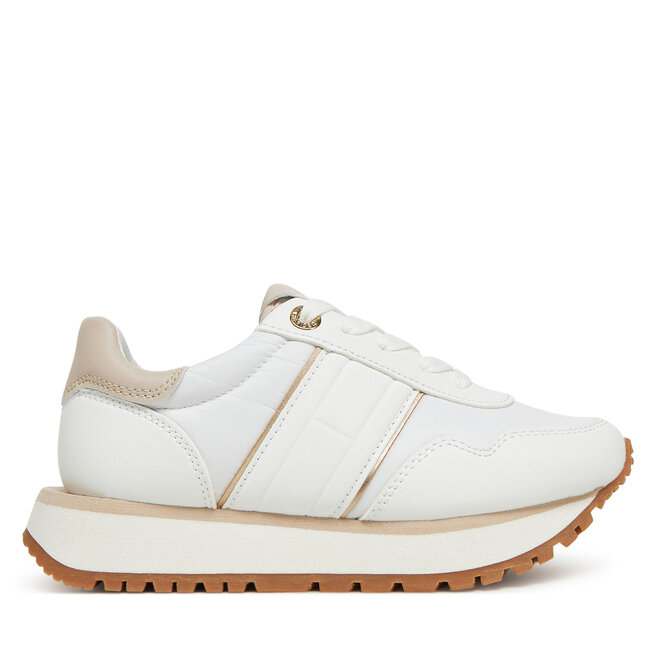 Sneakersy Tommy Hilfiger Low Cut Lace-Up Sneaker T3A9-33758-1695 M Biały - dziewczęce