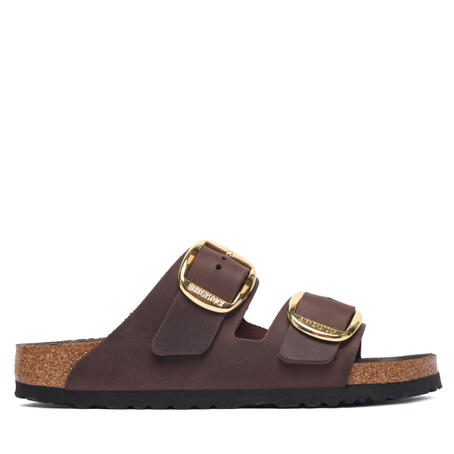 Klapki Birkenstock Arizona Big Buckle 1032916 Beżowy ciemny -