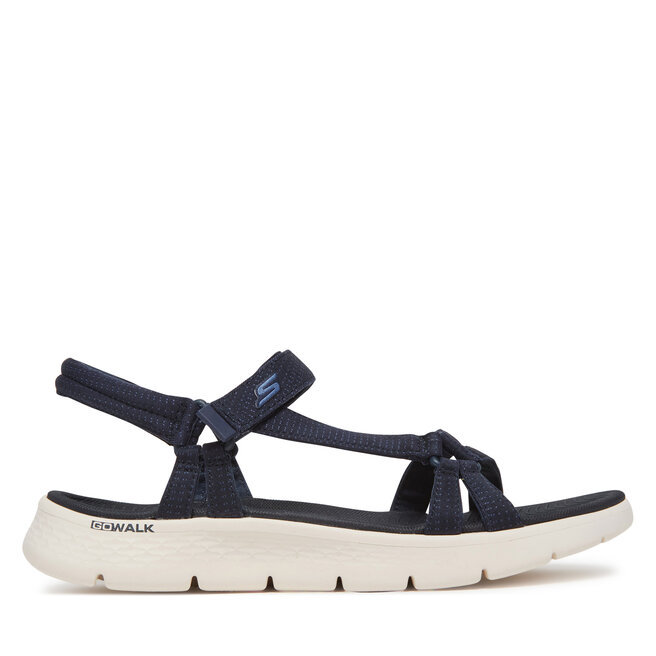 Sandały Skechers Go Walk Flex Sandal-Sublime 141451/NVY Granatowy - kobiece