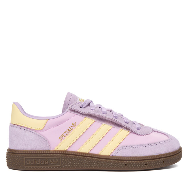 Sneakersy adidas Handball Spezial Cf El C JR7424 Fioletowy - dziewczęce