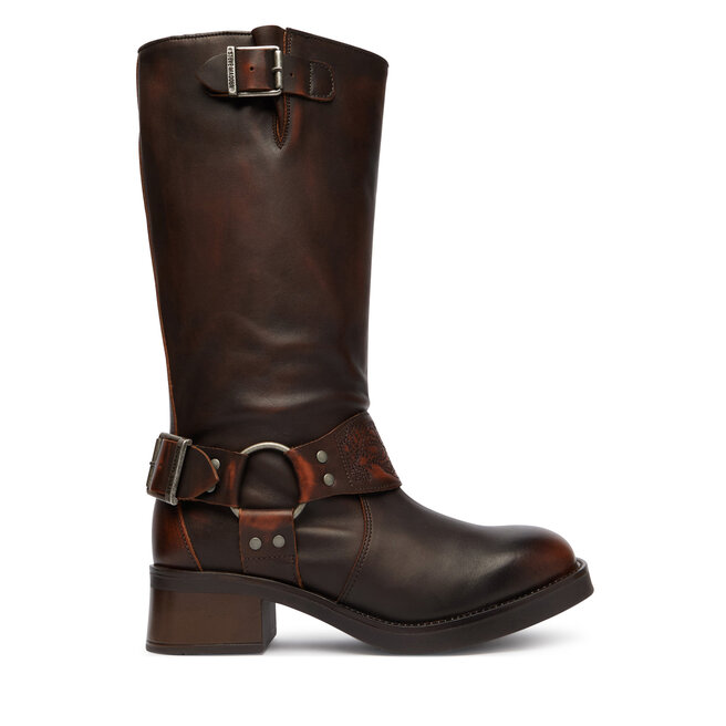 Oficerki Steve Madden Bonetta 11005590 Brązowy - kobiece